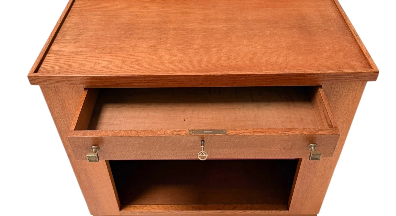 Art Deco Modernist Cabinet by Hendrik Wouda for H. Pander & Zonen, 1924